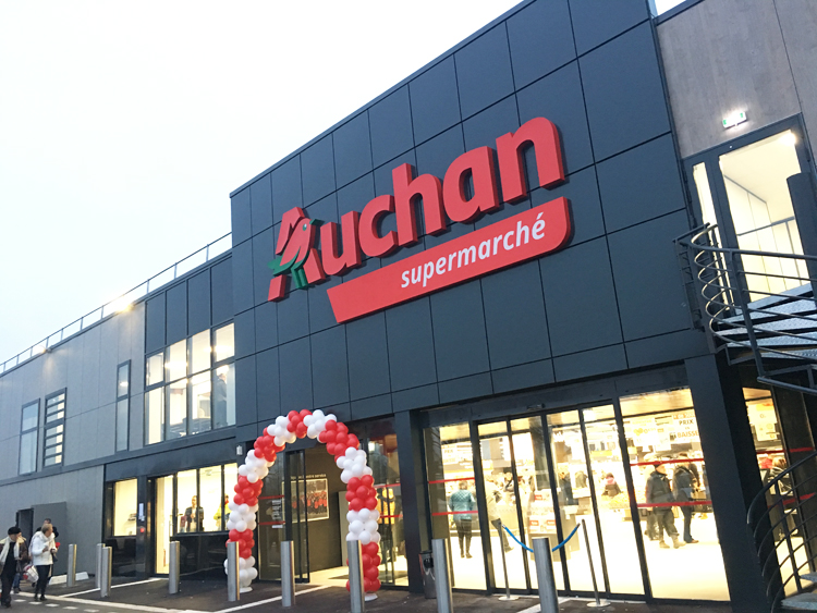 Auchan St Germain Façade