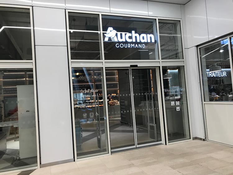 Auchan Gourmand Facade