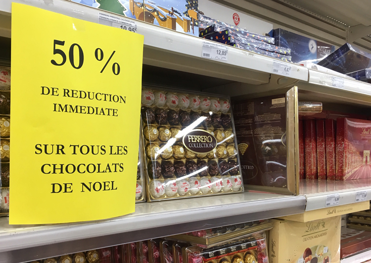 Comment déstocker (légalement) les chocolats de Noël ? - Olivier Dauvers