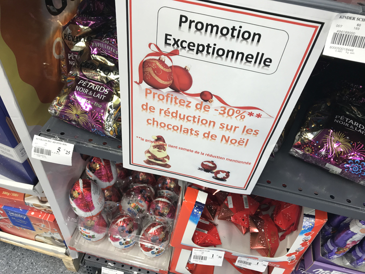 Promo Chocolats De Noël chez Auchan