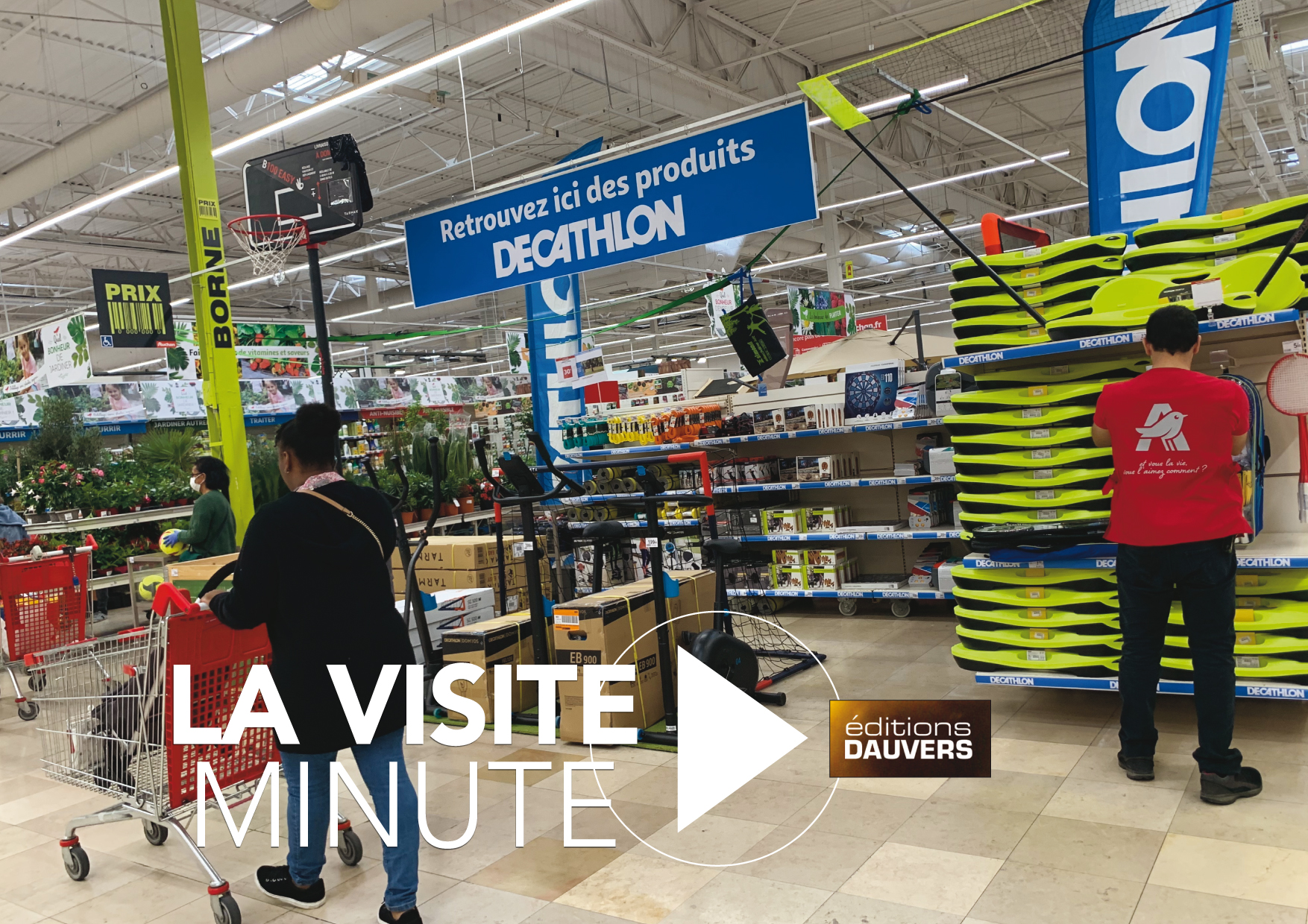 Decathlon chez Auchan : la visite 