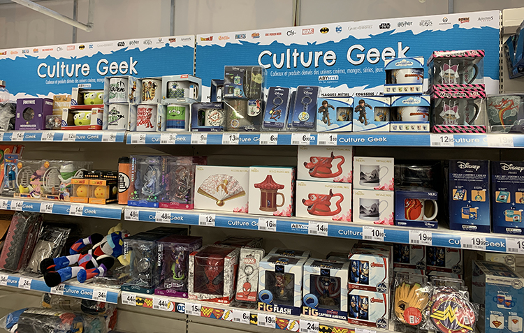 Auchan culture geek
