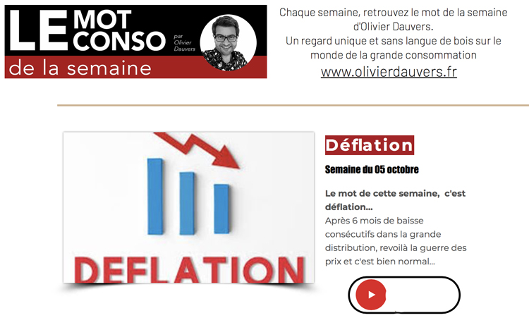 Le Mot Conso Deflation