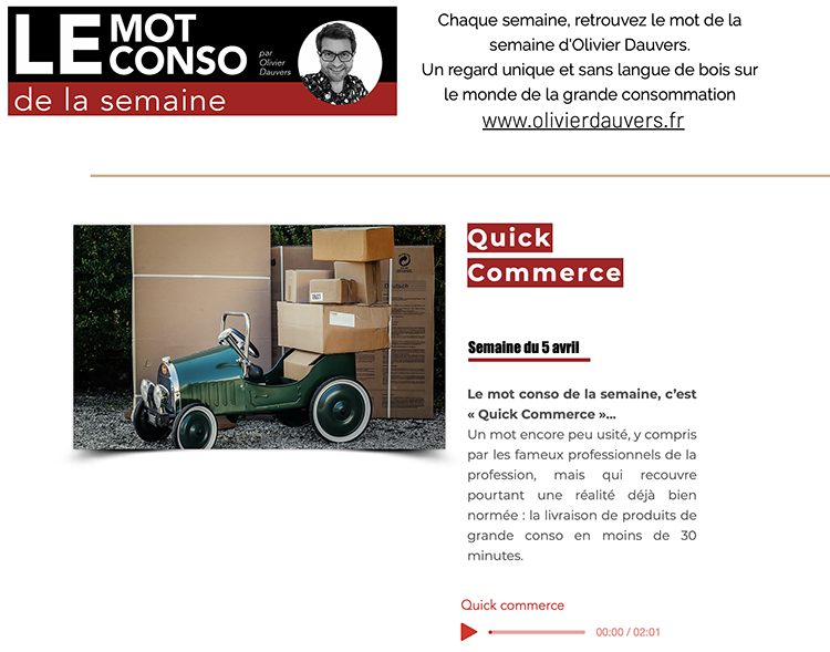 Le Mot Conso Quick Commerce