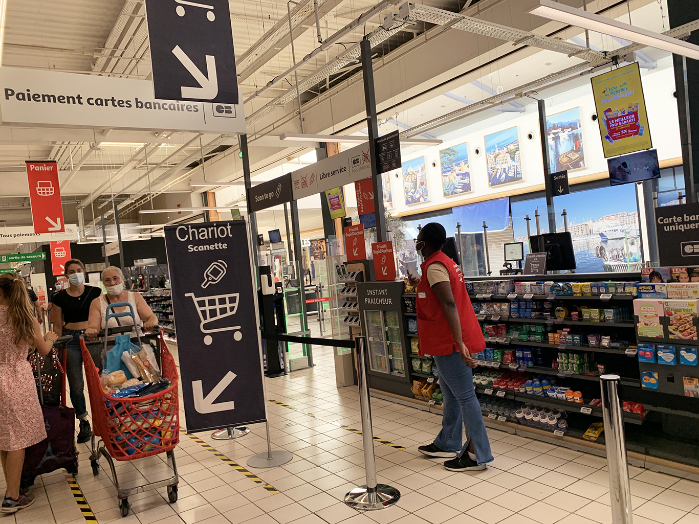 auchan voyages saint loup