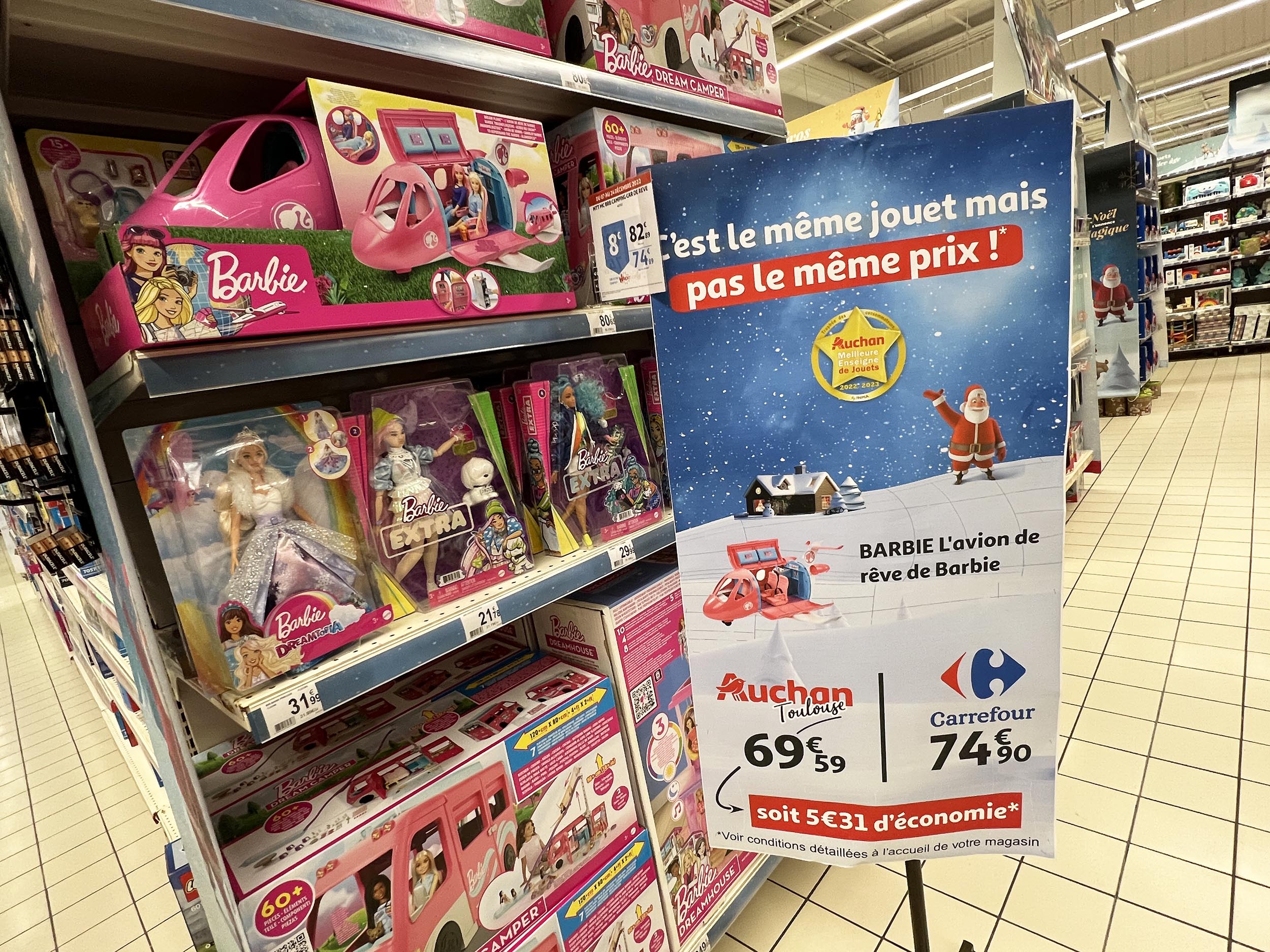 Publicité comparative : ce que fait Auchan sur les jouets - Olivier  Dauvers