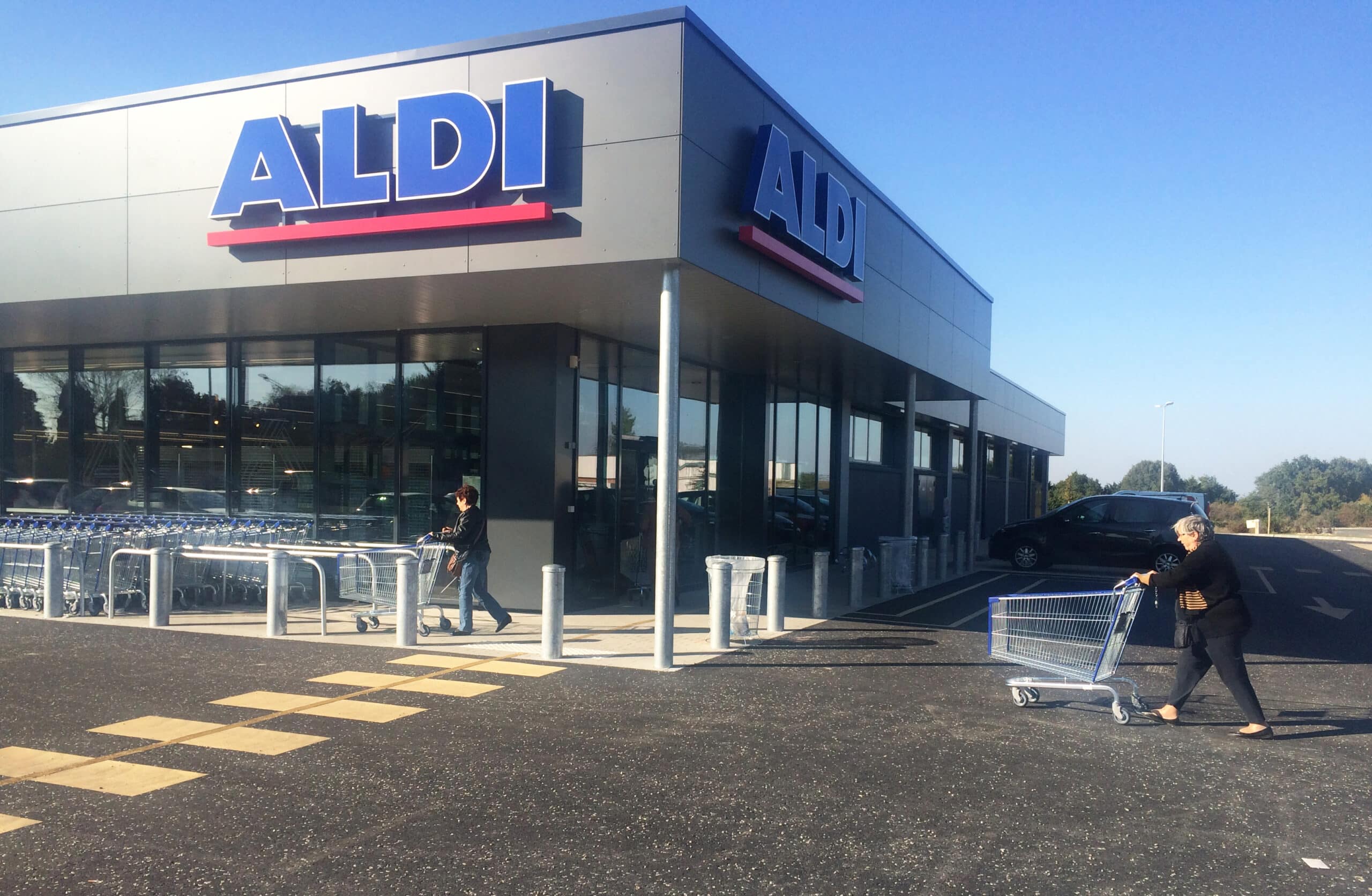 Marchande à bas prix chez ALDI