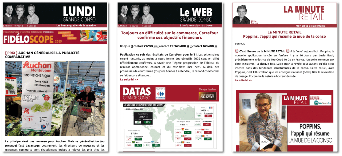Les newsletters