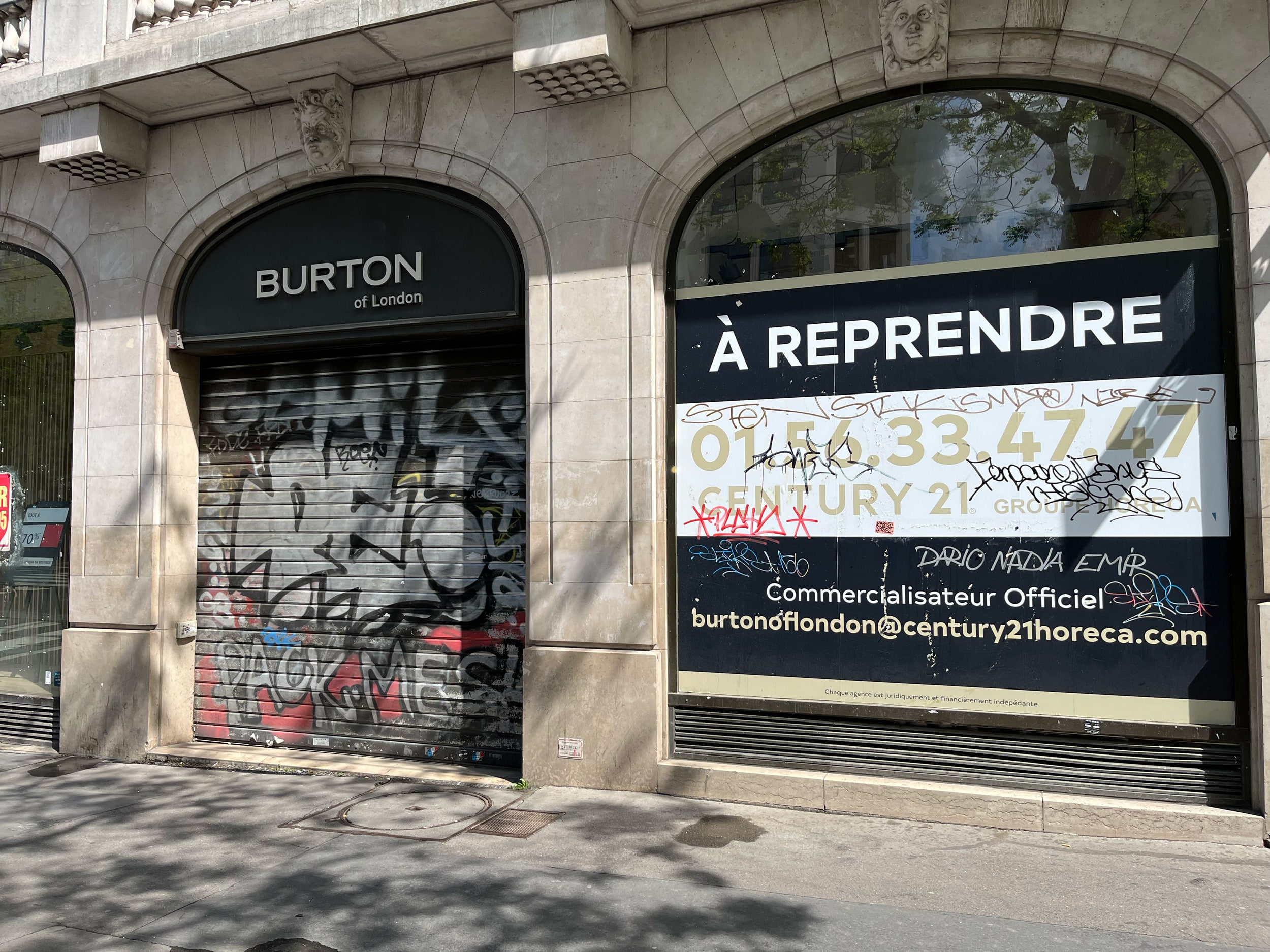 Commerce en centre-ville