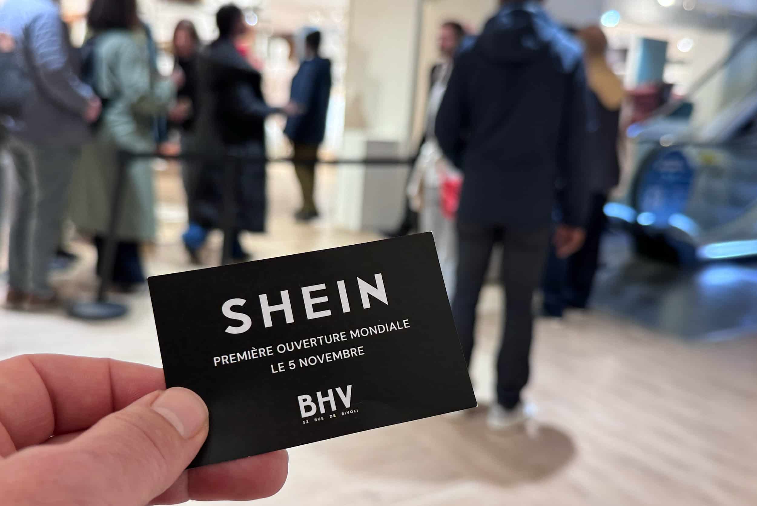 Shein au BHV