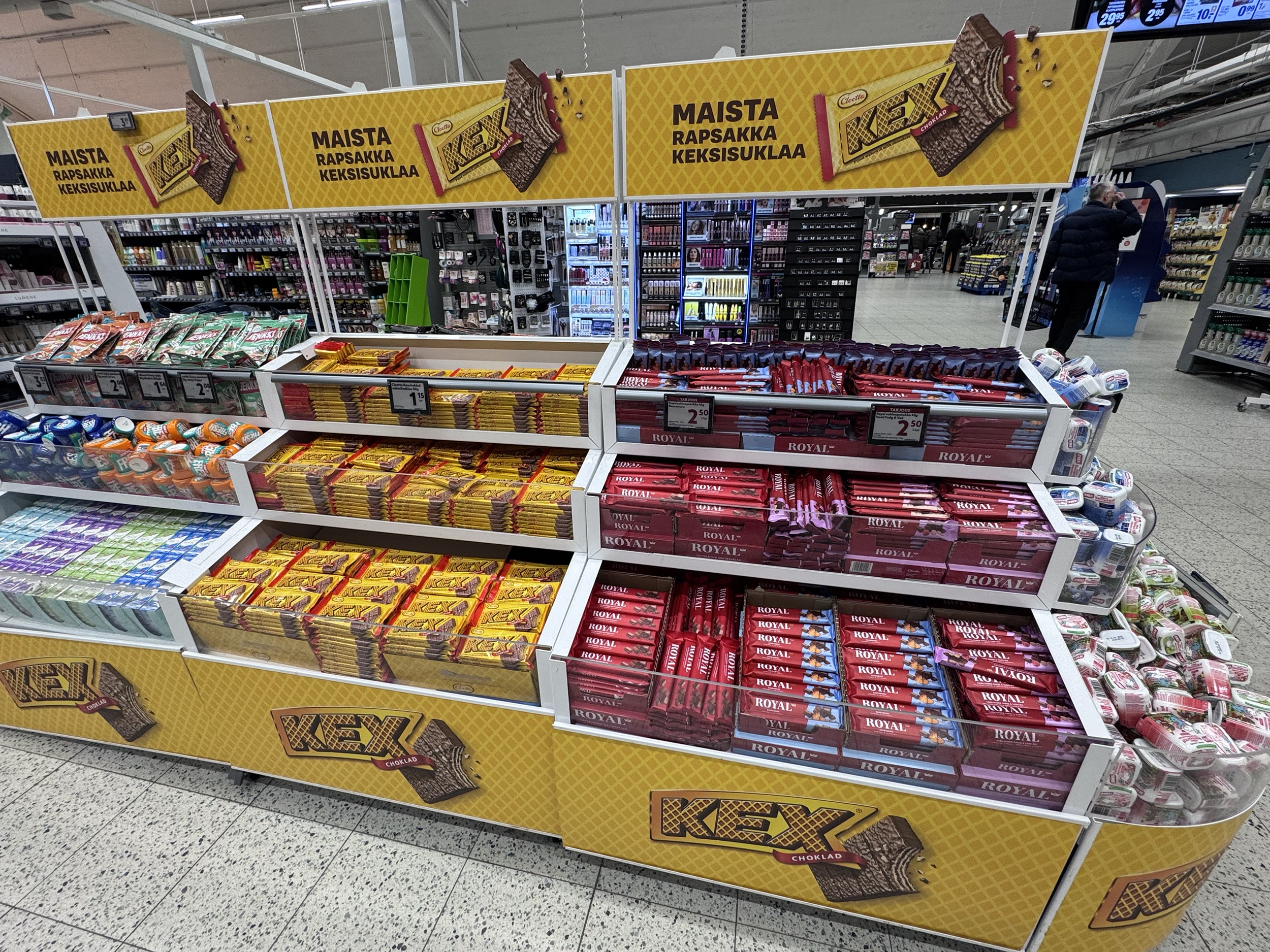 Les marques chez Kesko en Finlande