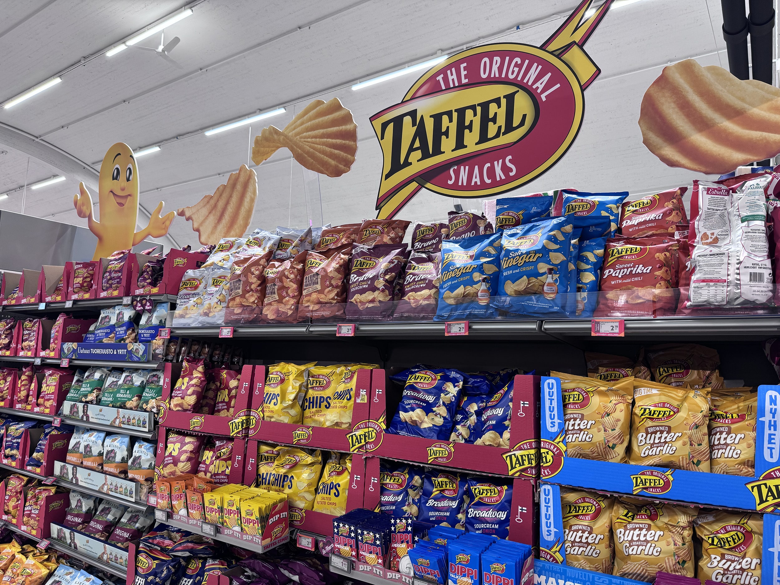 Les marques chez Kesko en Finlande