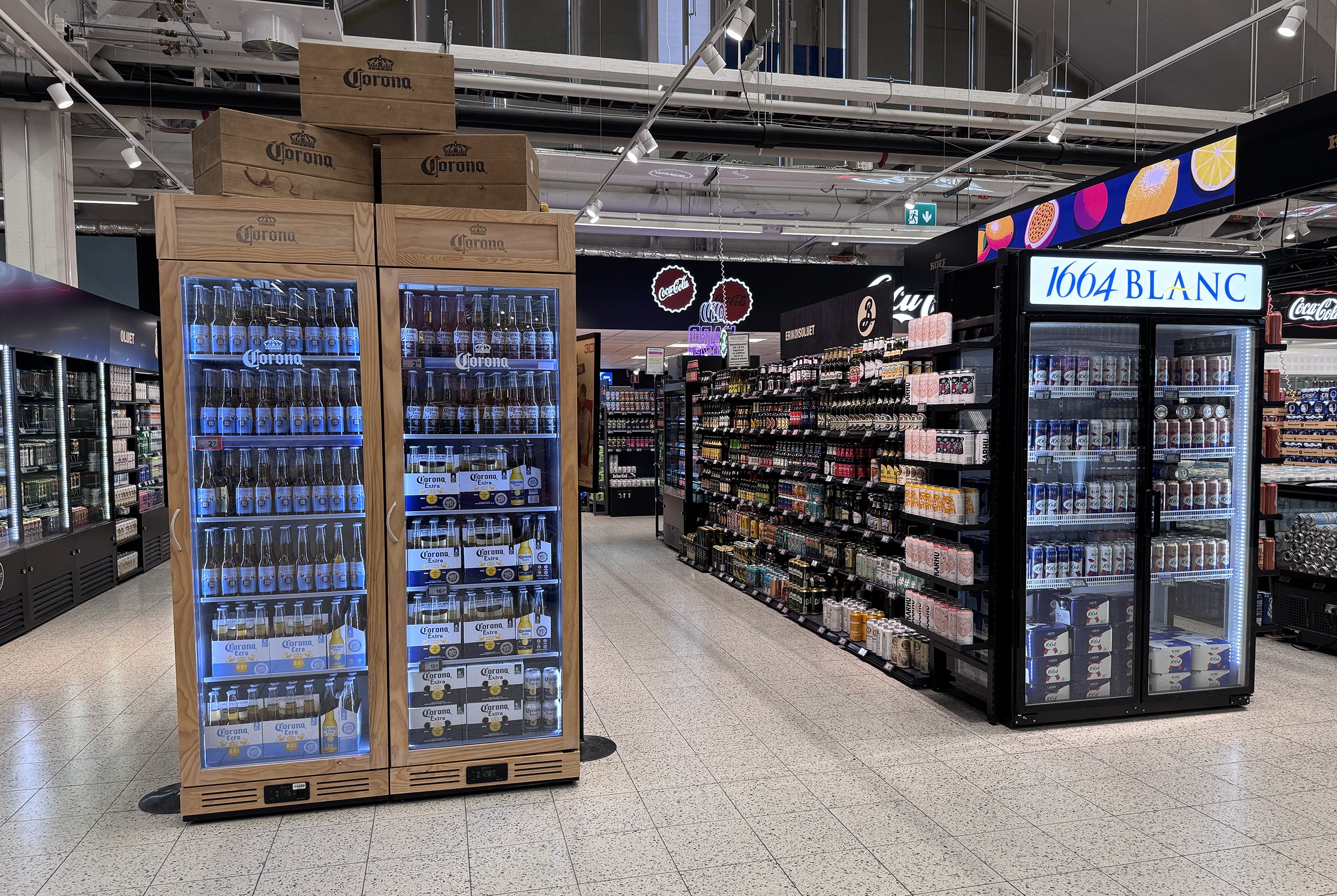 Les marques chez Kesko en Finlande