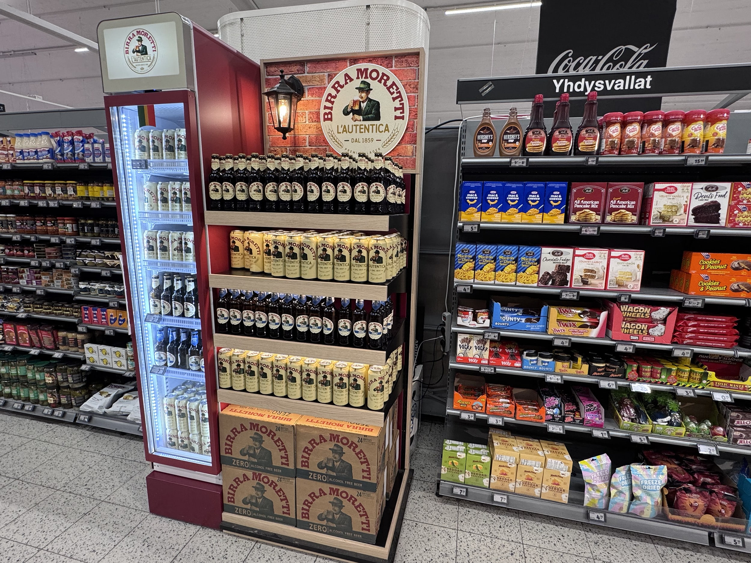 Les marques chez Kesko en Finlande