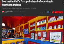 Le premier pub Lidl a ouvert ses portes !